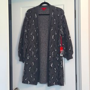 NWT Jennifer Lopez Leopard Print Cardigan